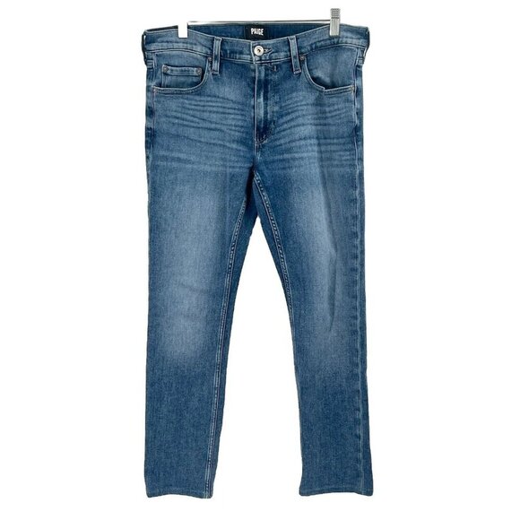 PAIGE Other - Paige Lennox Slim Leg Mens Jeans Martinez Wash Light Sz 32 x 28